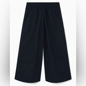 COS voluminous culottes navy